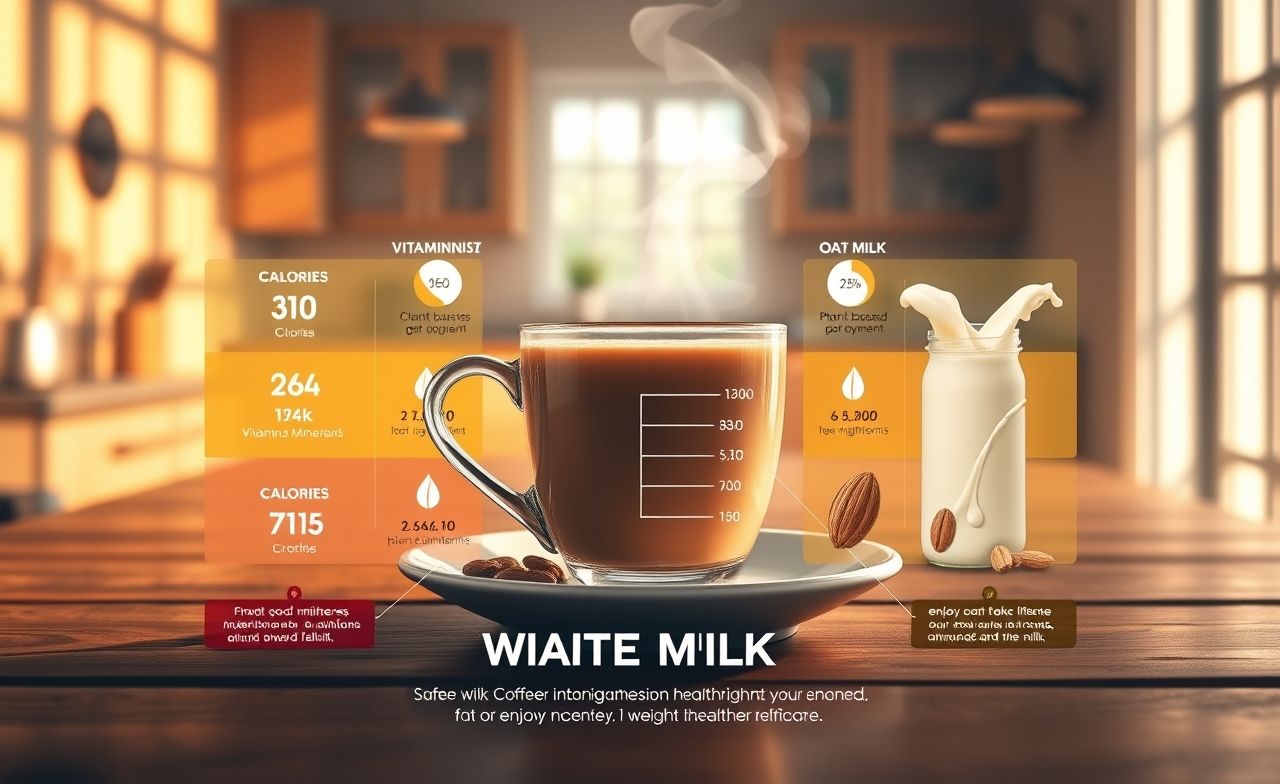 Explore a nutrição do café com leite, calorias, nutrientes e opções saudáveis de leites vegetais. Explore a nutrição do café com leite, calorias, nutrientes e opções saudáveis de leites vegetais.