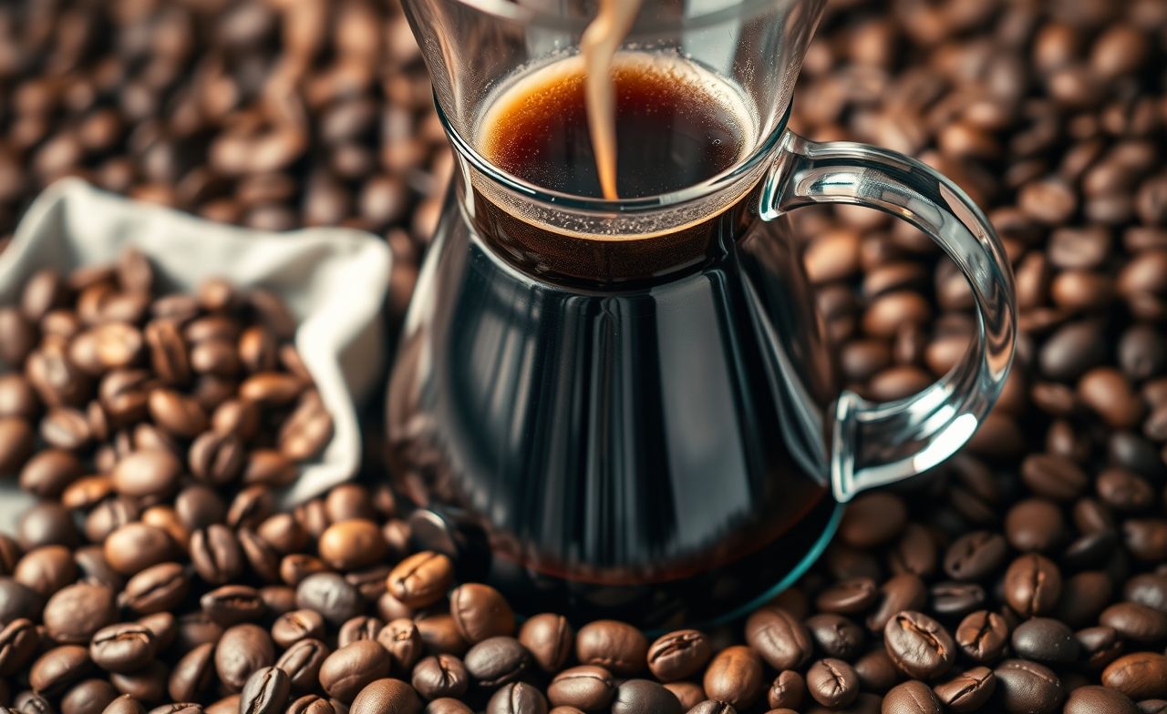 Desperte seus sentidos com a Cafeteira Chemex, rodeada por grãos de café especiais e um aroma irresistível de café fresco. Desperte seus sentidos com a Cafeteira Chemex, rodeada por grãos de café especiais e um aroma irresistível de café fresco.