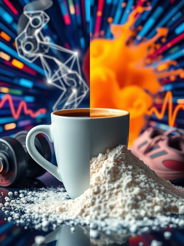 Explore a combinação perfeita de cafeína e creatina para um impulso de energia e desempenho atlético!