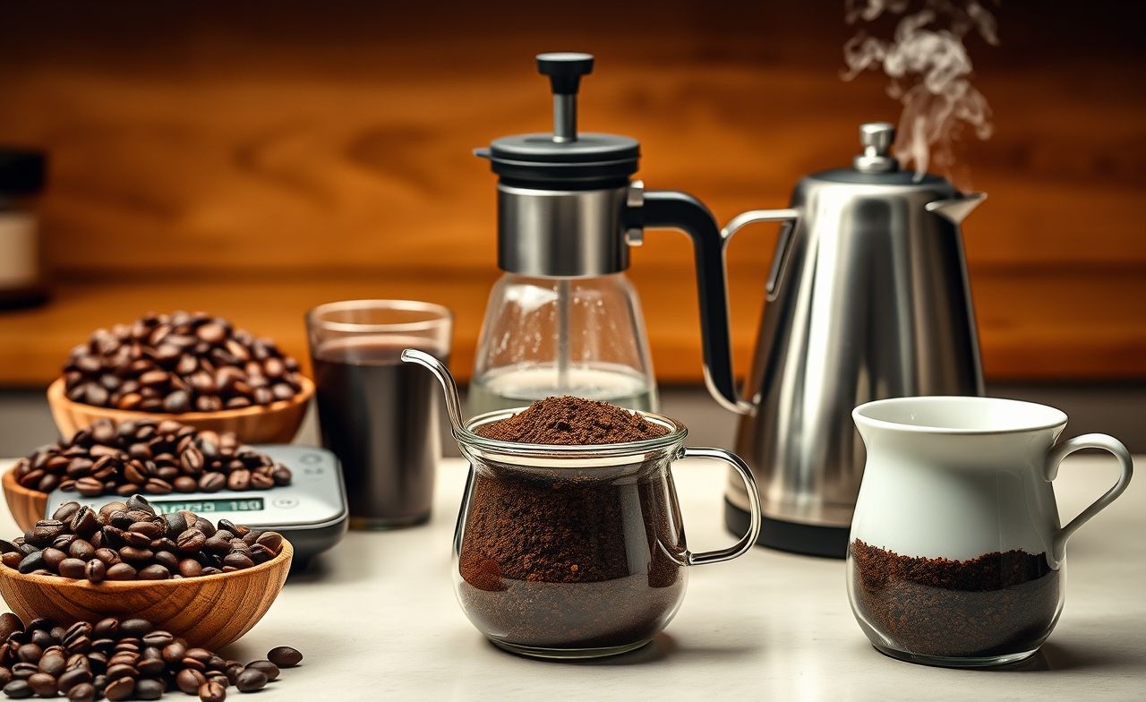 Aprenda a fazer o café perfeito com este guia visual, destacando cada passo e os ingredientes essenciais. Aprenda a fazer o café perfeito com este guia visual, destacando cada passo e os ingredientes essenciais.