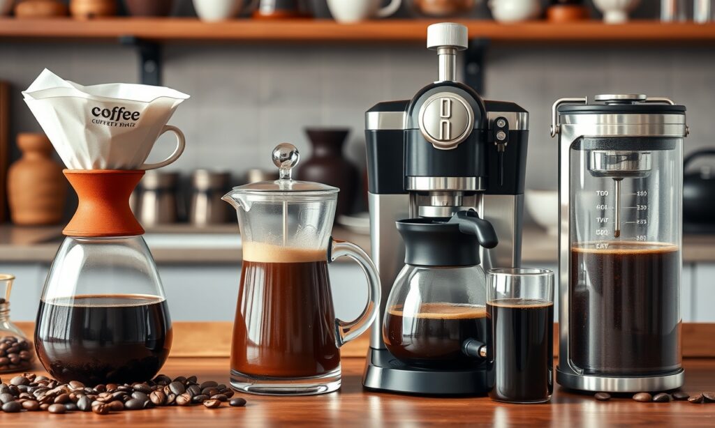Explore a arte do café: métodos de preparo variados revelam a rica cultura e técnicas únicas de extração de sabores e aromas.