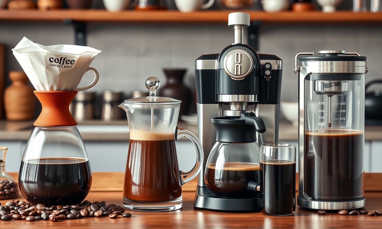 Explore a arte do café: métodos de preparo variados revelam a rica cultura e técnicas únicas de extração de sabores e aromas.